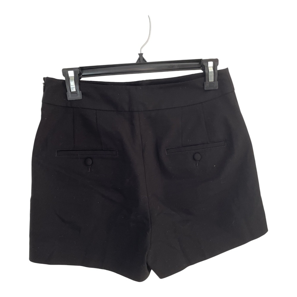 Express Women Black Dress Shorts Size 6 Side Zip Tailored Pockets Solid - Picture 4 of 5
